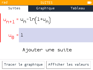copie écran calculatrice