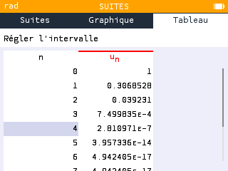 copie écran calculatrice